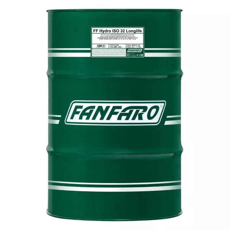 Масло гидравлическое FANFARO HLE ISO 32 2101 208 л